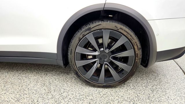 2022 Tesla Model X AWD w/ 22'' Turbine Wheels & Cream Premium Interior - 23020172 - 8