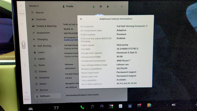 2022 Tesla Model X AWD w/ Cream Premium Interior - 23079085 - 14