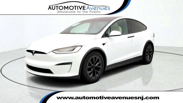 2022 Tesla Model X AWD w/ Cream Premium Interior - 23080906 - 0