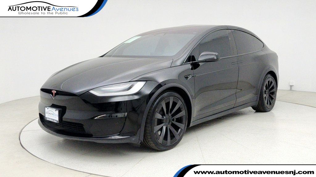 2022 Tesla Model X AWD w/ Full Self-Driving Capability, 22'' Wheels, Cream Interior - 22950817 | Video 1