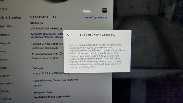 2022 Tesla Model X AWD w/ Full Self-Driving Capability, 22'' Wheels, Cream Interior - 22950817 - 15