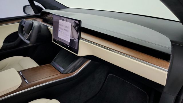 2022 Tesla Model X AWD w/ Full Self-Driving Capability, 22'' Wheels, Cream Interior - 22950817 - 27