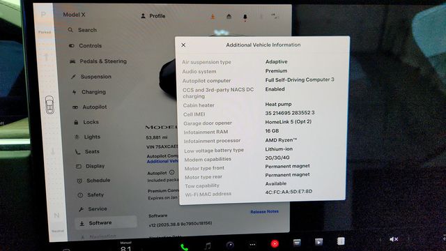 2022 Tesla Model X AWD with 22'' Turbine Wheels & 7 Seat Interior - 22974309 - 12