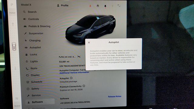 2022 Tesla Model X AWD with 22'' Turbine Wheels & 7 Seat Interior - 22974309 - 13