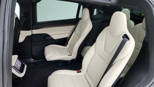 2022 Tesla Model X AWD with 6 Seat Cream Interior - 22942010 - 24