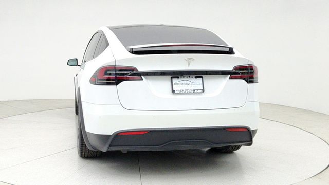 2022 Tesla Model X AWD with 6 Seat Cream Interior - 22942010 - 5