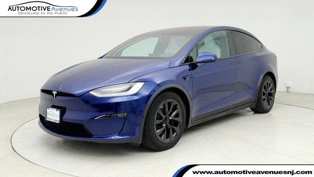 2022 Tesla Model X AWD with White & Black Premium Interior - 22944705 - 0