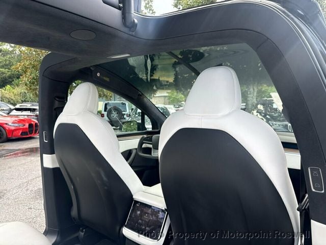 2022 Tesla Model X Long Range Palladium - 23051676 - 17