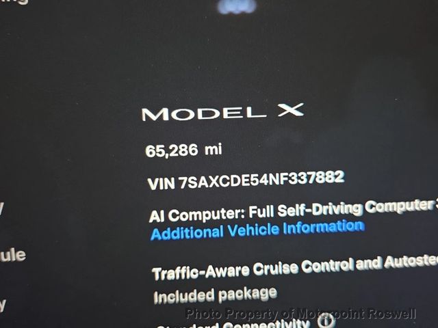 2022 Tesla Model X Long Range Palladium - 23051676 - 2