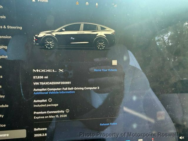 2022 Tesla Model X Long Range Palladium AWD  - 23011387 - 22