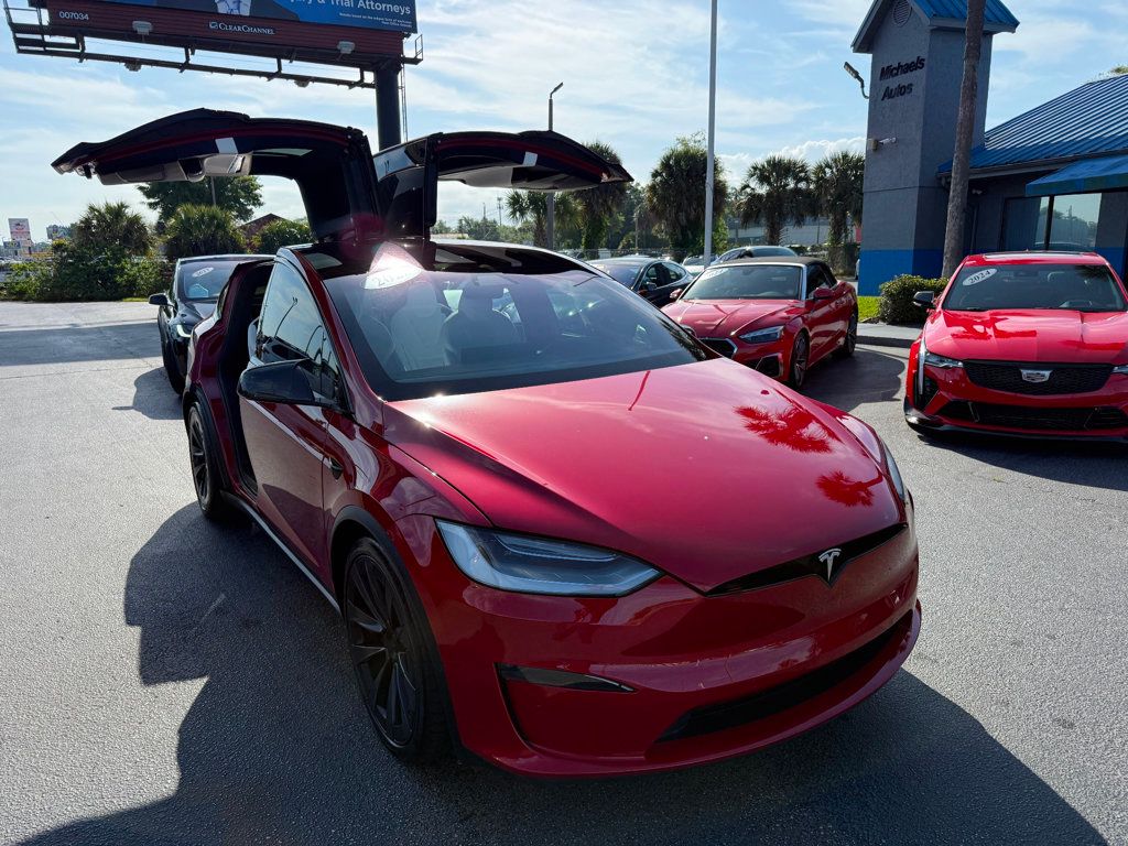 2022 Tesla Model X *MODEL X PLAID 6 PASSENGERS*22" WHEELS*WHITE INTERIOR* - 23011049 - 2