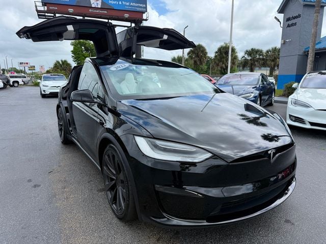 2022 Tesla Model X **PLAID**6 PASSENGERS**WHITE INTERIOR**22" WHEELS** - 23006527 - 2