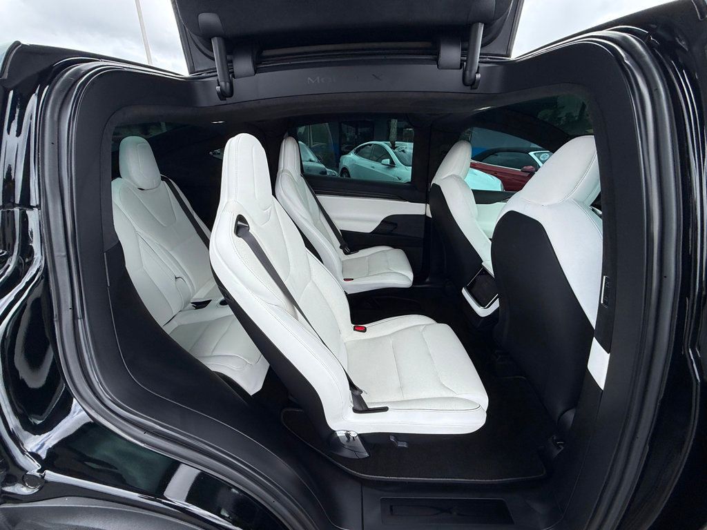 2022 Tesla Model X **PLAID**6 PASSENGERS**WHITE INTERIOR**22" WHEELS** - 23006527 - 29