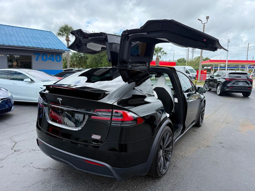 2022 Tesla Model X **PLAID**6 PASSENGERS**WHITE INTERIOR**22" WHEELS** - 23006527 - 4
