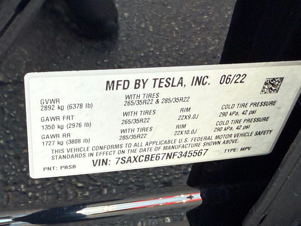 2022 Tesla Model X Plaid AWD - 22910195 - 46
