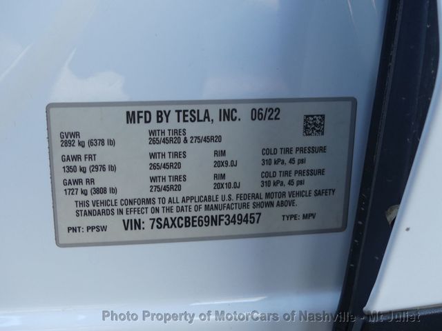 2022 Tesla Model X Plaid AWD - 23095304 - 46