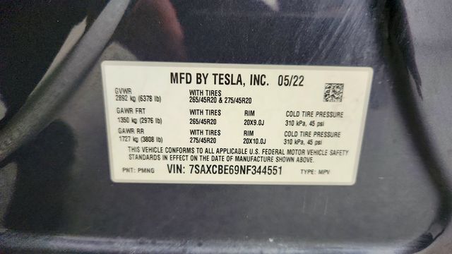 2022 Tesla Model X Plaid AWD - 22999639 - 24