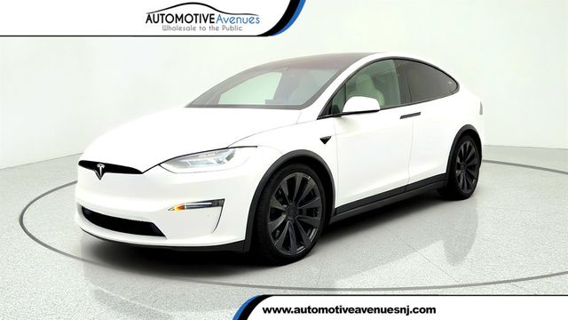 2022 Tesla Model X Plaid AWD w/ 22'' Turbine Wheels & 6 Seat Cream Premium Interior - 23033127 - 0