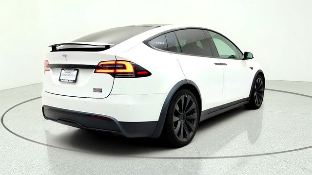 2022 Tesla Model X Plaid AWD w/ 22'' Turbine Wheels & 6 Seat Cream Premium Interior - 23033127 - 4