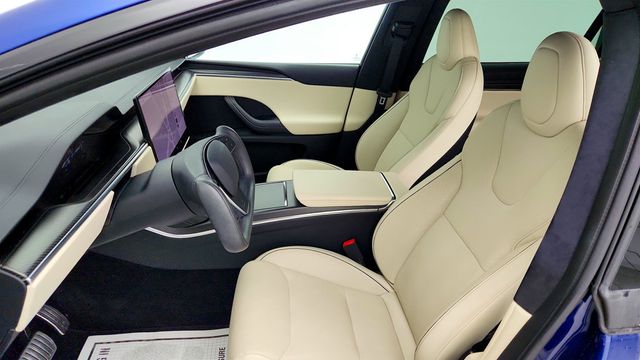 2022 Tesla Model X Plaid AWD w/ 6 Seat Cream Premium Interior - 23003584 - 25