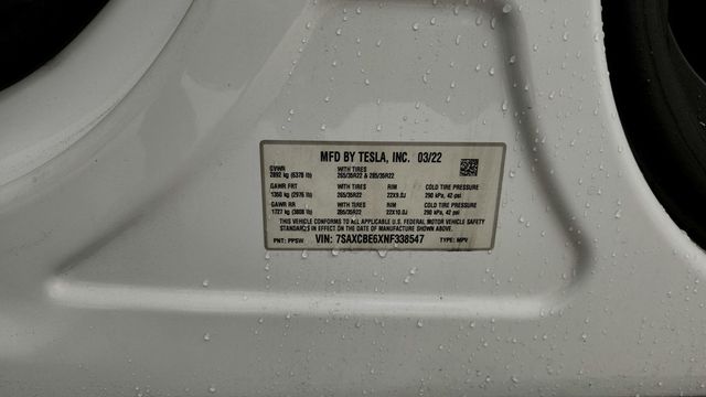 2022 Tesla Model X Plaid AWD with 6 Seat Interior & 22'' Turbine Wheels - 22946123 - 24