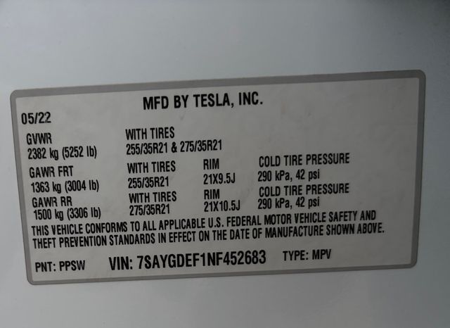 2022 Tesla Model Y 2022 Tesla Model Y  - 23016914 - 40