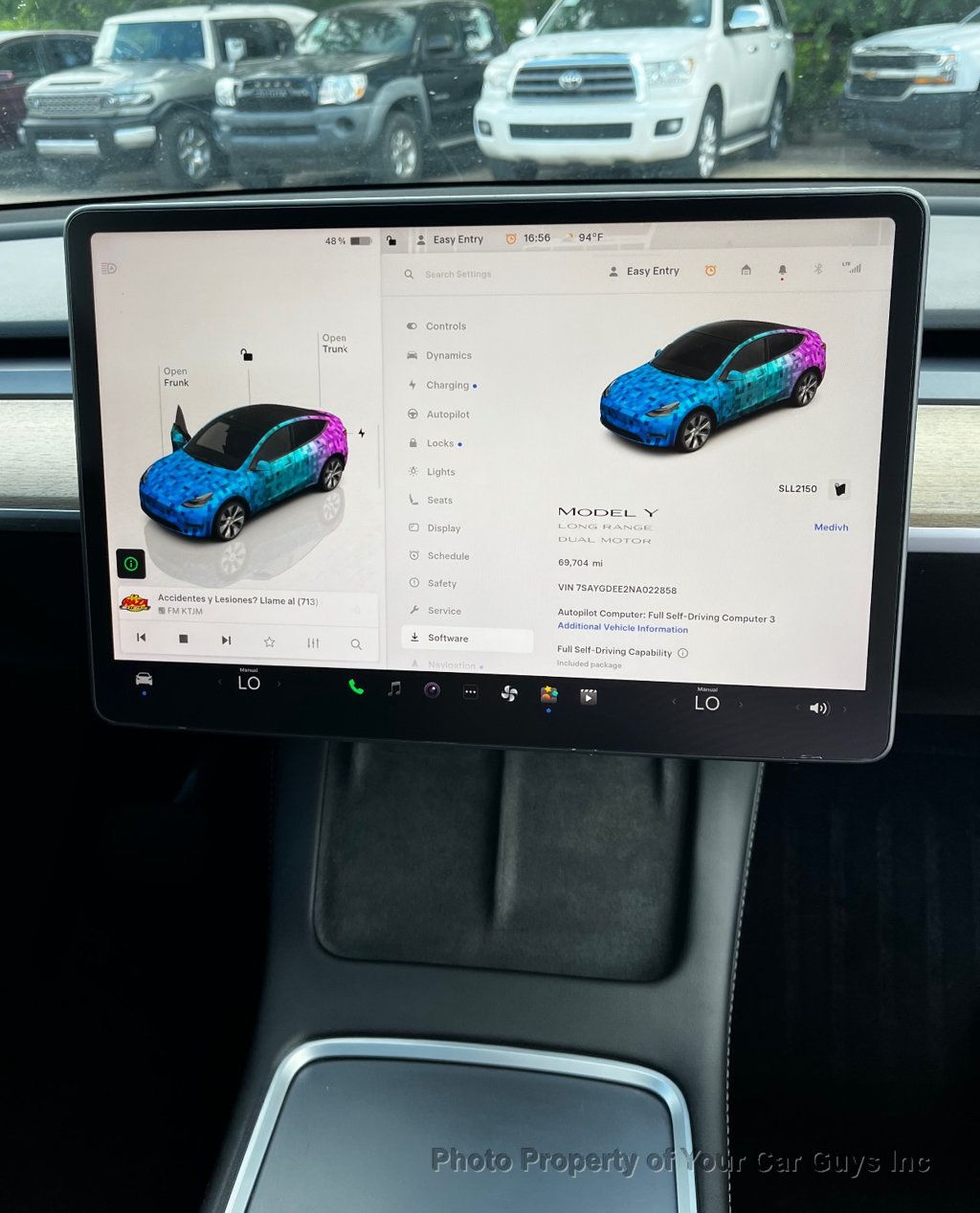 2022 Tesla Model Y FSD Package & Long Range AWD  - 23050732 - 18