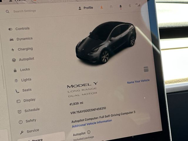 2022 Tesla Model Y Long Range AWD - 22944865 - 22