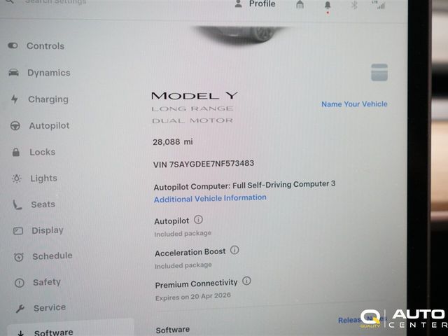 2022 Tesla Model Y Long Range AWD - 23005590 - 20