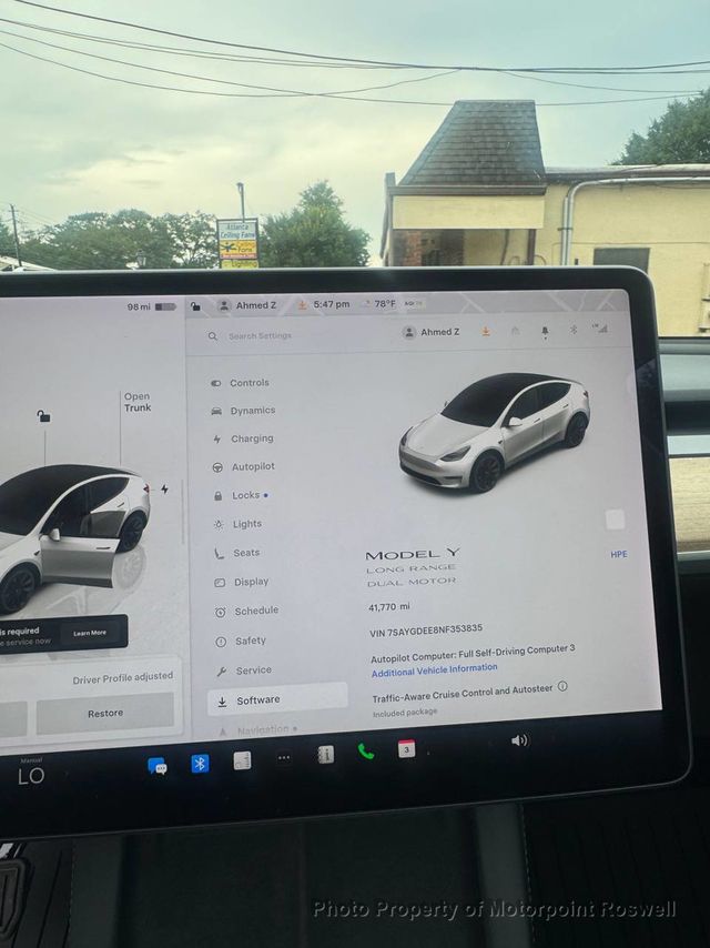 2022 Tesla Model Y Long Range AWD - 23049507 - 1