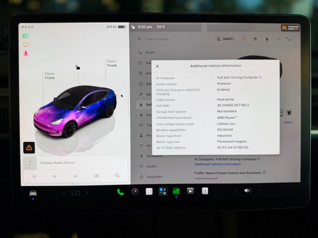 2022 Tesla Model Y Long Range AWD - 23075521 - 30