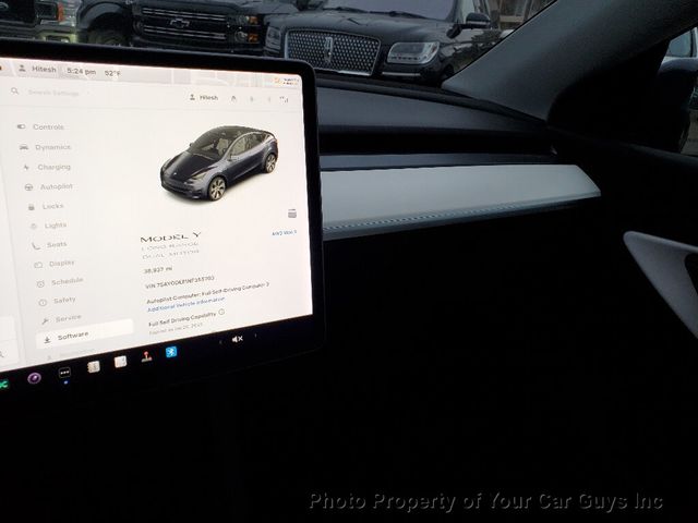 2022 Tesla Model Y Long Range AWD  - 22744729 - 21