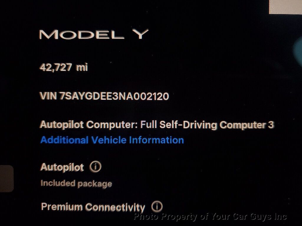 2022 Tesla Model Y Long Range AWD - 22992535 - 20