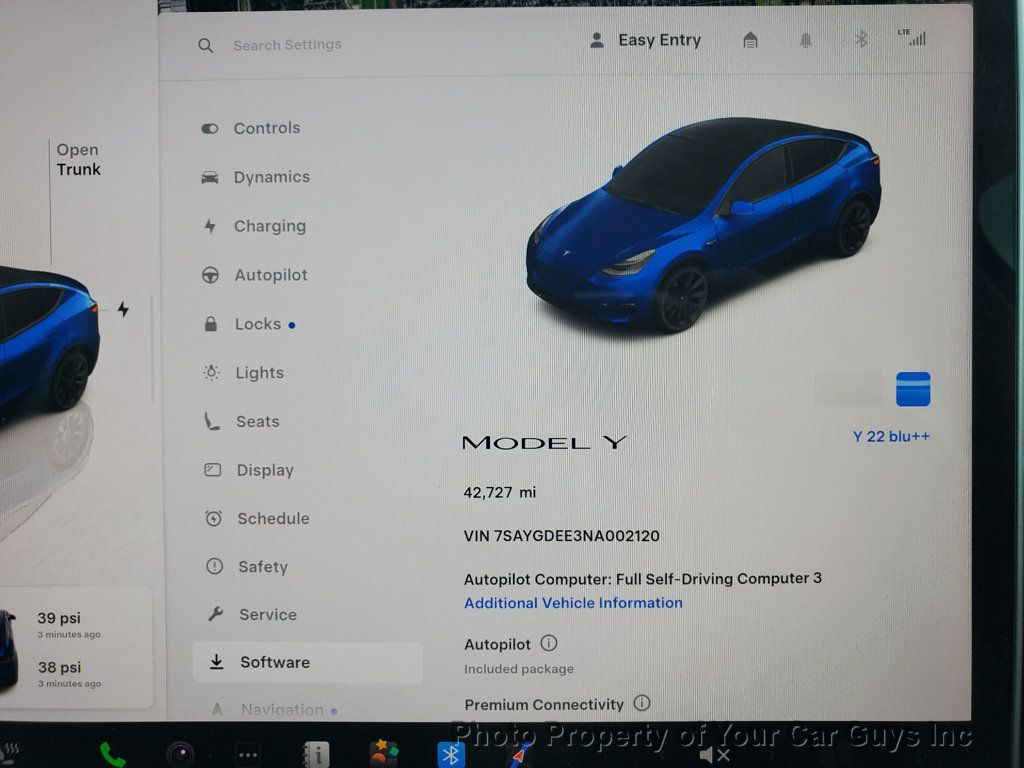 2022 Tesla Model Y Long Range AWD - 22992535 - 22