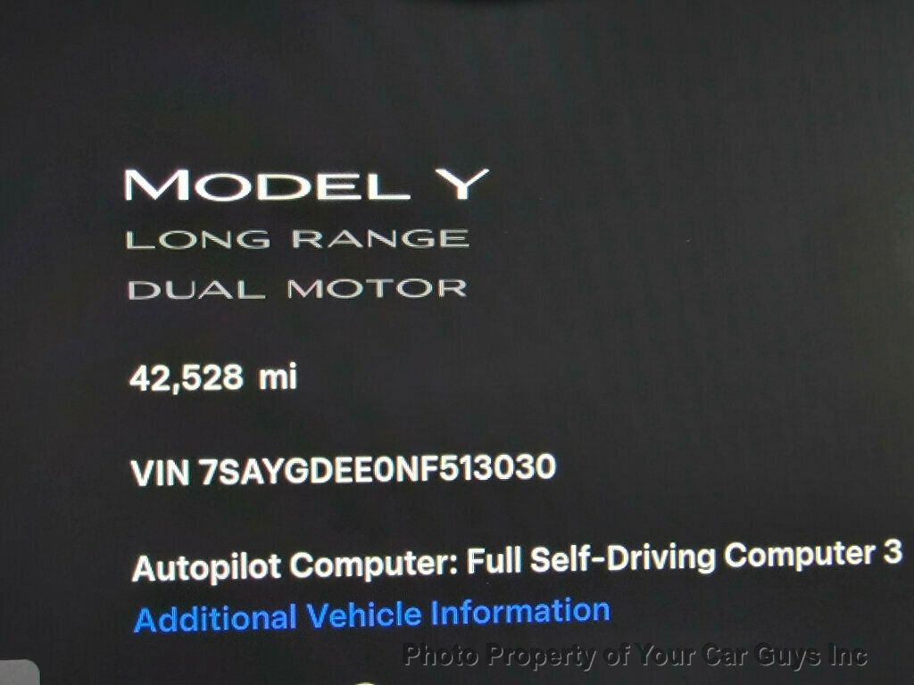 2022 Tesla Model Y Long Range AWD - 23022210 - 26