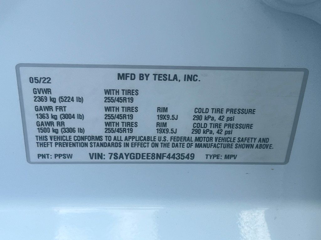 2022 Tesla Model Y Long Range AWD - 22416933 - 36
