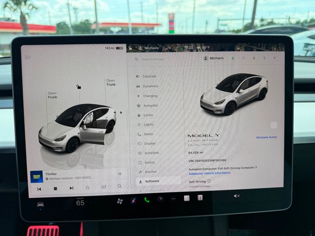 2022 Tesla Model Y Long Range AWD - 23018473 - 10