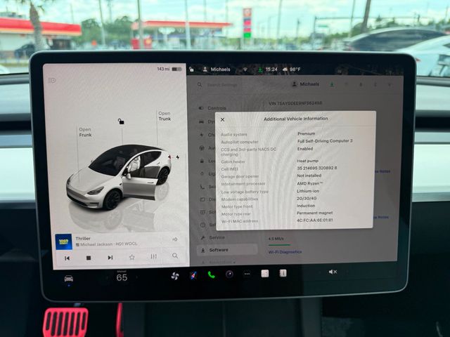 2022 Tesla Model Y Long Range AWD - 23018473 - 13