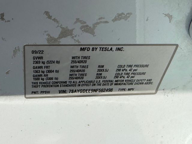 2022 Tesla Model Y Long Range AWD - 23018473 - 36