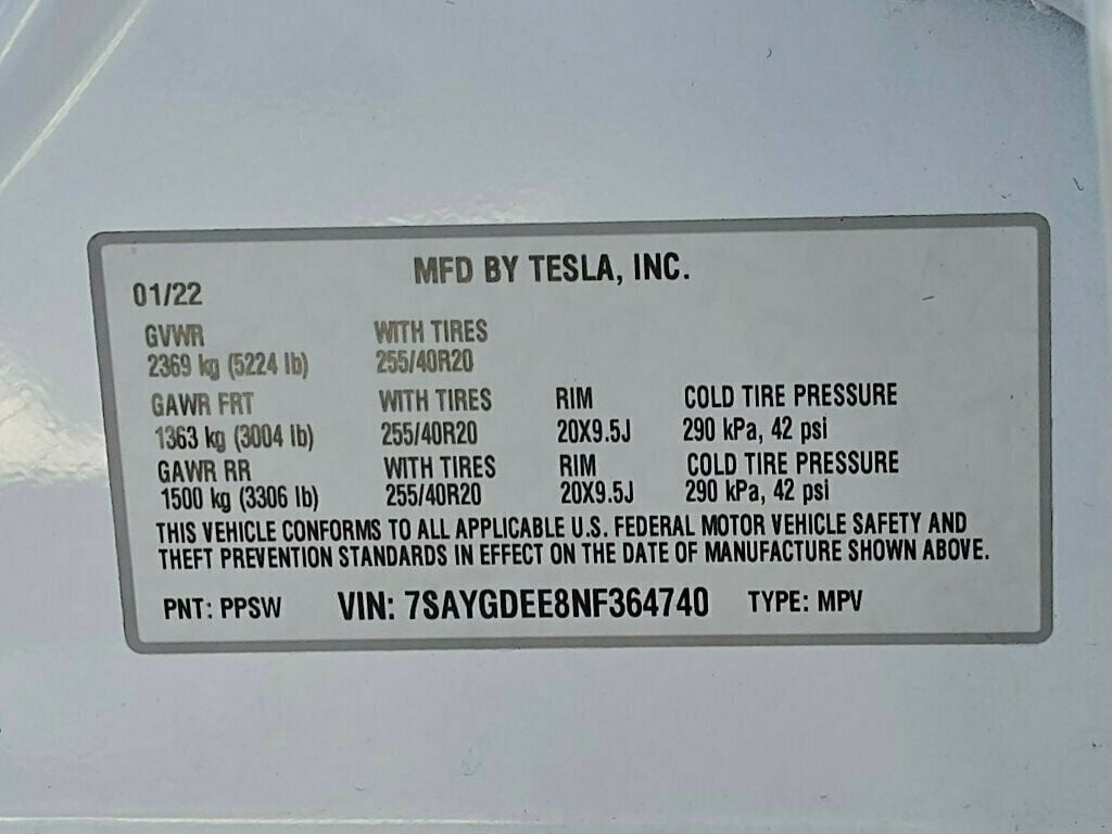 2022 Tesla Model Y Long Range AWD - 22973162 - 38