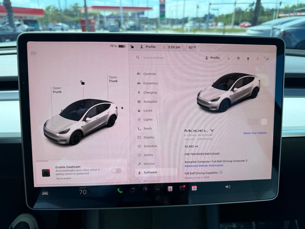 2022 Tesla Model Y **MODEL Y LONG RANGE AWD**FSD 06/04/26**ACCELERATION BOOST** - 22993128 - 12