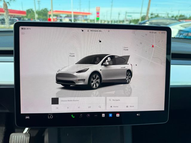 2022 Tesla Model Y **MODEL Y LONG RANGE AWD**WHITE ON WHITE INTERIOR** - 23019873 - 9