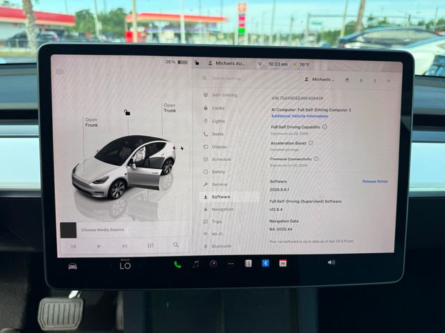 2022 Tesla Model Y **MODEL Y LONG RANGE AWD**WHITE ON WHITE INTERIOR** - 23019873 - 12