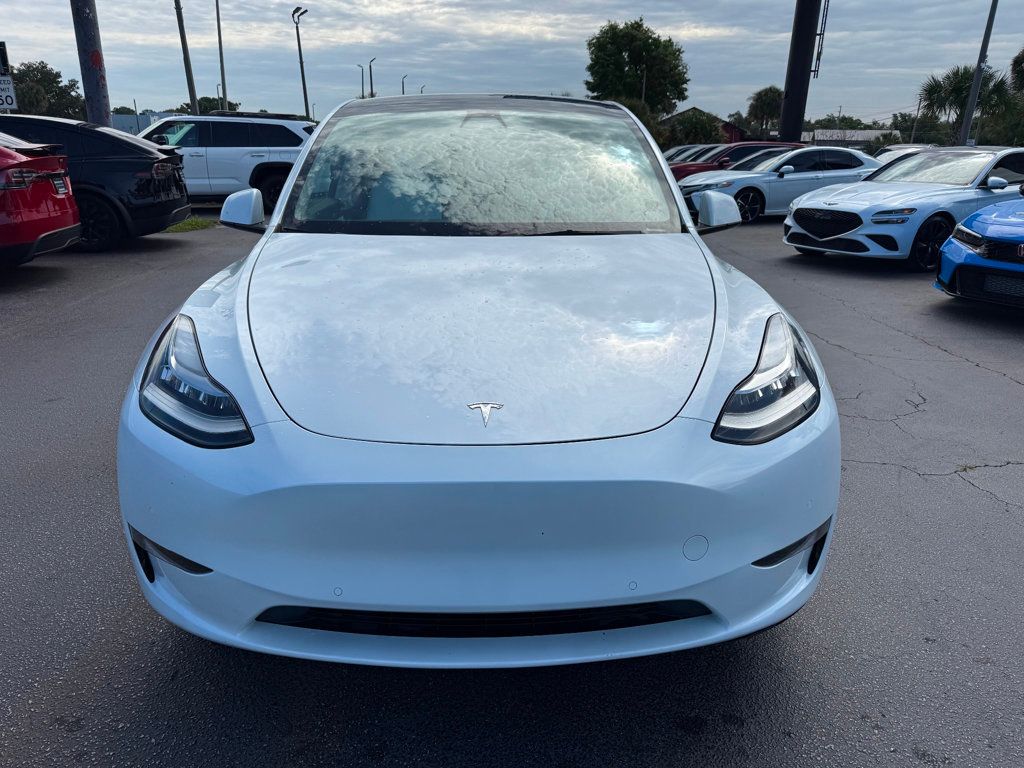 2022 Tesla Model Y **MODEL Y LONG RANGE AWD**WHITE ON WHITE INTERIOR** - 23019873 - 1