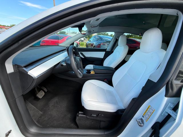 2022 Tesla Model Y **MODEL Y LONG RANGE AWD**WHITE ON WHITE INTERIOR** - 23019873 - 6