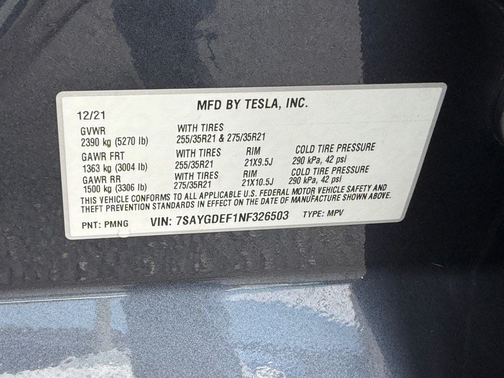 2022 Tesla Model Y **MODEL Y PERFORMANCE AWD** - 23070260 - 34