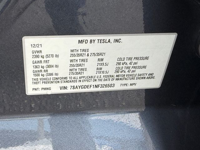 2022 Tesla Model Y **MODEL Y PERFORMANCE AWD** - 23070260 - 34