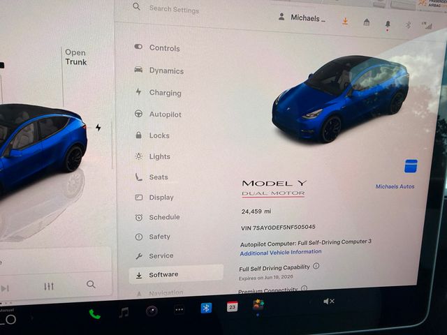 2022 Tesla Model Y **MODEL Y PERFORMANCE**FSD 06/19/2026** - 23001011 - 14