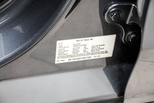 2022 Tesla Model Y Performance AWD - 23030570 - 37