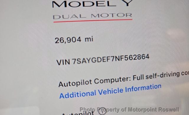 2022 Tesla Model Y Performance AWD - 22764354 - 2